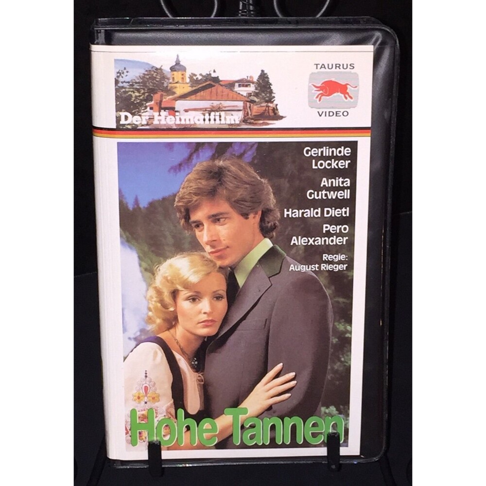 HOHE TANNEN Taurus Video VHS 1960 Gerlinde Locker Anita Gutwell GERMAN Rieger